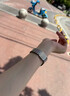 JINGZ品牌原装适用苹果手表s11表带金属apple watch s10磁吸iwatch s9小蛮腰8硅胶女士款不锈钢se夏通勤 新款小蛮腰【星光粉】实心不锈钢 · 液态硅胶 适用iwatch S11/S10【42MM表盘】 实拍图
