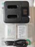绿巨能（llano）适用索尼黑卡7相机NP-BX1电池充电器ZV-1M2/RX100M7/M6/M5/RX1R/AS15/AS30单反数码电池双充配件 实拍图