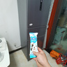 美的238升三门冰箱灰色小型风冷家用变频一级能效宿舍租房以旧换新小冰箱MR-249WTPE【国家补贴】 实拍图