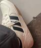 adidas ENTRAP美式校园风运动少年感复古篮球风板鞋男女阿迪达斯 白色/暗银金属/树脂黄   40 实拍图