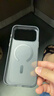 W&P适用苹果17ProMax手机壳iphone17promax磨砂肤感保护套磁吸充电壳全包防摔抗指纹男女款磨砂黑wp 实拍图