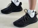 阿迪达斯Yeezy350黏土椰子透气男女时尚休闲鞋 送女友礼物ID4811 38 实拍图