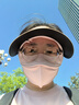 蕉下（beneunder）脸基尼防晒口罩女防紫外线夏季冰丝骑行帽檐全脸防晒面罩AL333 实拍图