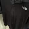 北面（The North Face）POLO衫男款短袖速干t恤简约休闲商务半袖透气春夏上新 黑色 2XL /185 实拍图