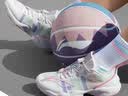 李宁（LI-NING）童鞋儿童篮球鞋女大童音速8轻弹减震清爽透气运动鞋38YKBS046-2 实拍图