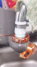 美的（Midea）净水器水龙头过滤器家用自来水滤水器直饮前置过滤器厨房卫生间通用除水垢除余氯双出水可清洗滤芯 一机七芯【五年免换芯】 实拍图