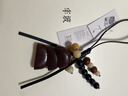 半坡饰族（bampo）【何宣林同款】牛皮小圆满菜篮子包包单肩斜挎时尚头层牛皮手提 墨碳黑（茶香小牛皮） 实拍图