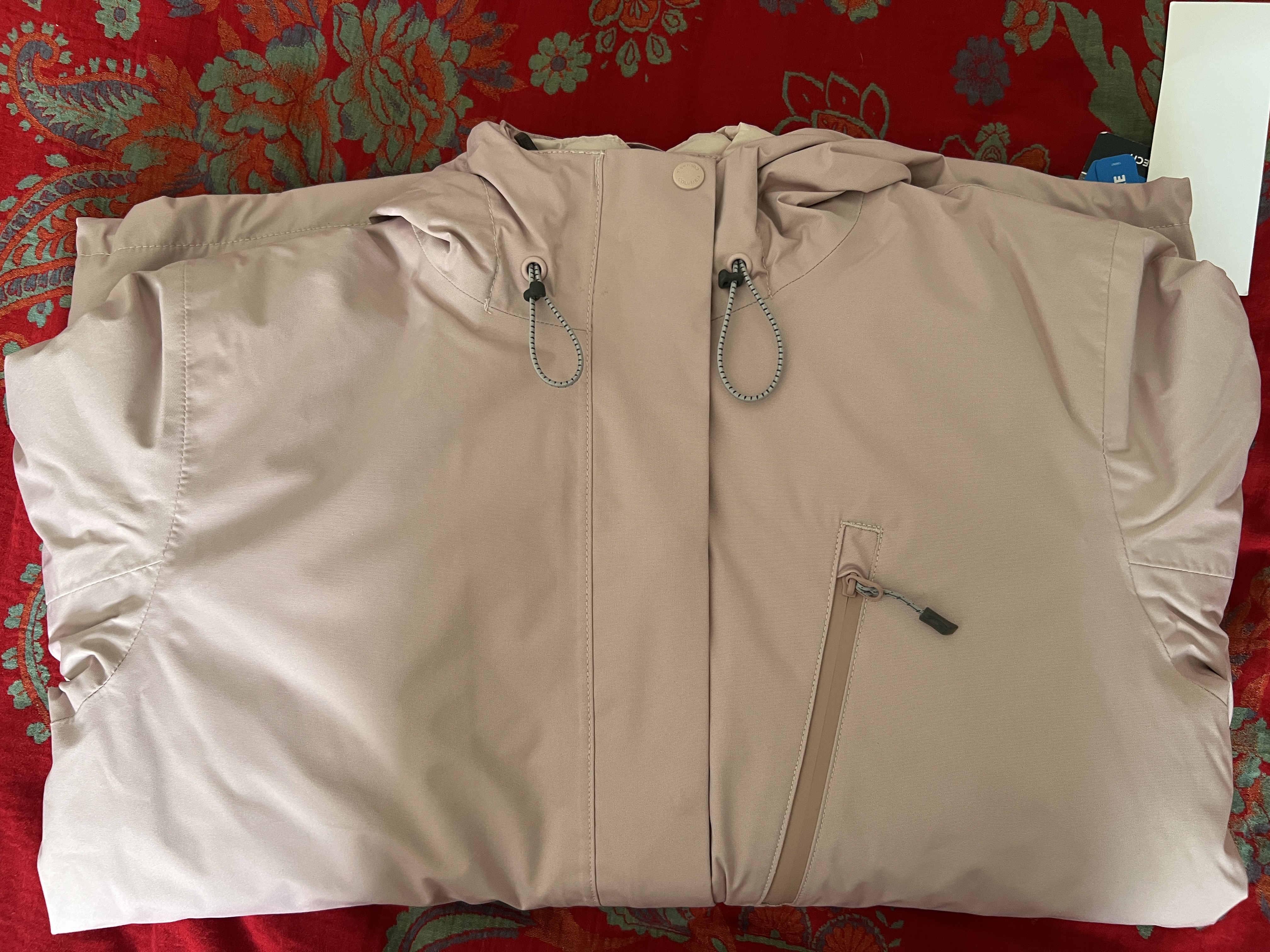 Columbia张婧仪同款哥伦比亚女防水冲锋衣650蓬羽绒服三合一外套XR2978 618XR2978  淡水粉 L(165/88A) 实拍图
