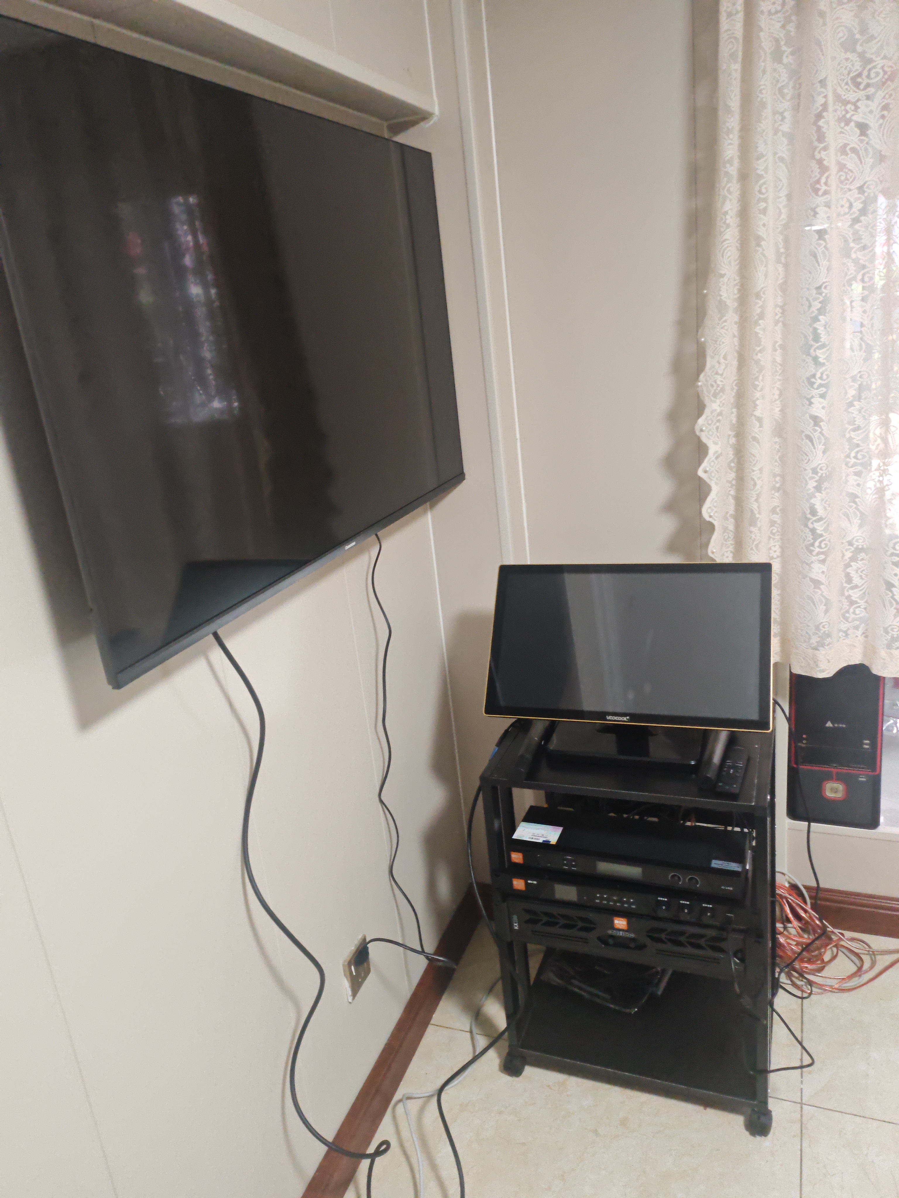 JBL【全新三分频】Pasion10专业家庭ktv音响套装 影院家用K歌音箱卡拉ok唱歌全套设备 10吋2.0豪华套装 实拍图