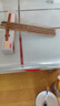 京东京造 筷子 家用食品接触级餐具实木防滑鸡翅木原木【无漆无蜡】10双装 实拍图