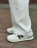 NEW BALANCE NB574官方休闲鞋女鞋复古舒适夏季透气网面礼物轻便百搭运动鞋 米白色 WL574RCF 38 (脚长24.5cm)尺码详询客服 实拍图