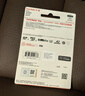 闪迪（SanDisk）256GB TF(MicroSD)内存卡4K极速金卡 A2 V30 U3 兼容大疆Pocket 4/Action 6运动相机 无人机存储卡 实拍图