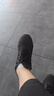 鸿星尔克跑步鞋夏季透气男鞋轻薄网面通勤休闲跑鞋户外慢跑运动鞋子经典款 正黑/深冷灰-2113 40 实拍图