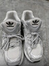 adidas JENNIE同款贝果鞋ASTIR厚底网面透气老爹鞋阿迪达斯三叶草 白/灰   36.5 实拍图