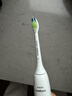 飞利浦（PHILIPS）声波电动牙刷钻石系列HX6730升级官方正品全身防水清洁牙菌斑钻石系巴氏刷牙情侣款送男女友生日 【钻3皓月白】HX5181/01-配2个刷头 实拍图