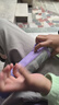 【全网爆款】手动UV折叠雨伞男女晴雨伞两用防晒遮阳黑胶伞 【新人福利】7骨 纯色随机无黑胶 实拍图
