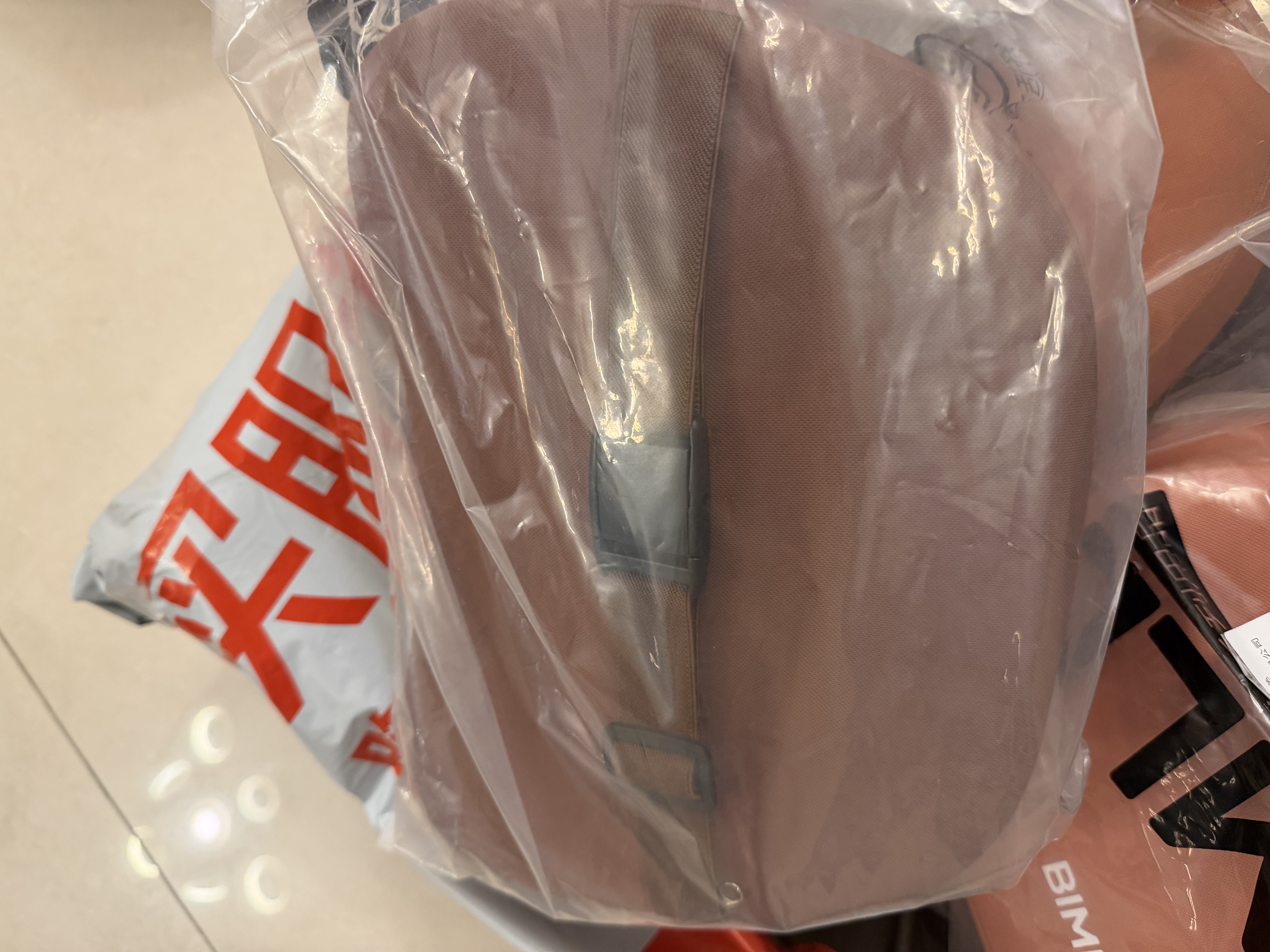 BIMLL汽车头枕汽车腰靠车用靠枕颈枕靠垫车内座椅车枕头腰垫护腰护颈枕 实拍图