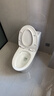 九牧（JOMOO）马桶 家用虹吸式马桶大冲力节水坐便器 防臭瞬冲 易洁抗菌马桶 行业爆款-升级无棱内壁11370-400坑 实拍图
