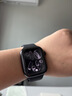 Apple/苹果 Watch S11 智能手表GPS款46毫米亮黑色铝金属表壳黑色运动型表带M/L MEVH4CH/B 实拍图