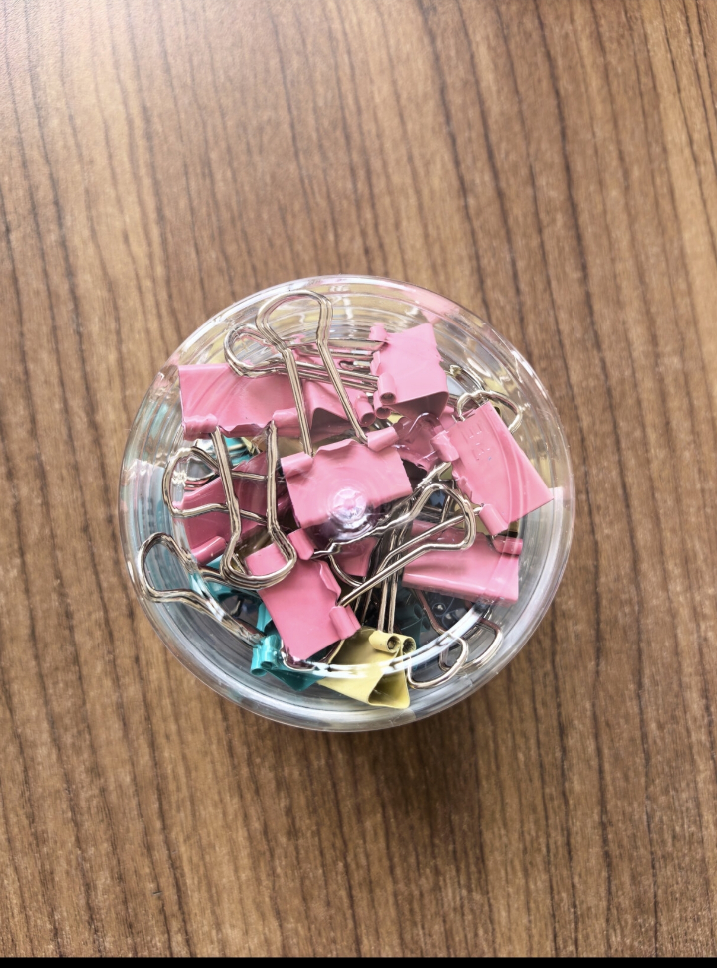 晨光(M&G)文具4#25mm 48只/罐 彩色长尾夹 中号金属票据夹 经济型办公用品燕尾夹ABS916J4 实拍图