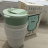 物生物保温杯女士手持咖啡杯高颜值水杯大容量吸管杯冲饮杯子生日礼物 实拍图