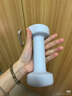 Keep哑铃女男健身家用彩色浸塑环保手铃亚铃全身塑形水蓝2kg*2 实拍图