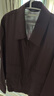 优衣库休闲短茄克男装女装合作款/外套夹克483835 74 紫罗兰色 XL 实拍图