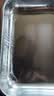 【爆款好物】不锈钢烤鱼盘烤面包盘子烧烤小龙虾盘干锅长方形盘 小号深款 实拍图