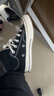 匡威（Converse）1970S男女 ALL STAR系列经典低帮休闲帆布鞋 162058C 黑色 36 实拍图