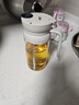 太力油壶 油瓶厨房调料瓶酱油瓶家用玻璃不挂油防漏自动开合600ML 实拍图