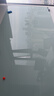 博绘【免费上门安装】定制磁性钢化玻璃白板墙贴办公会议黑板家用教学培训写字板挂式可擦留言板公告栏 普白（免费上门安装） 120x240cm 实拍图