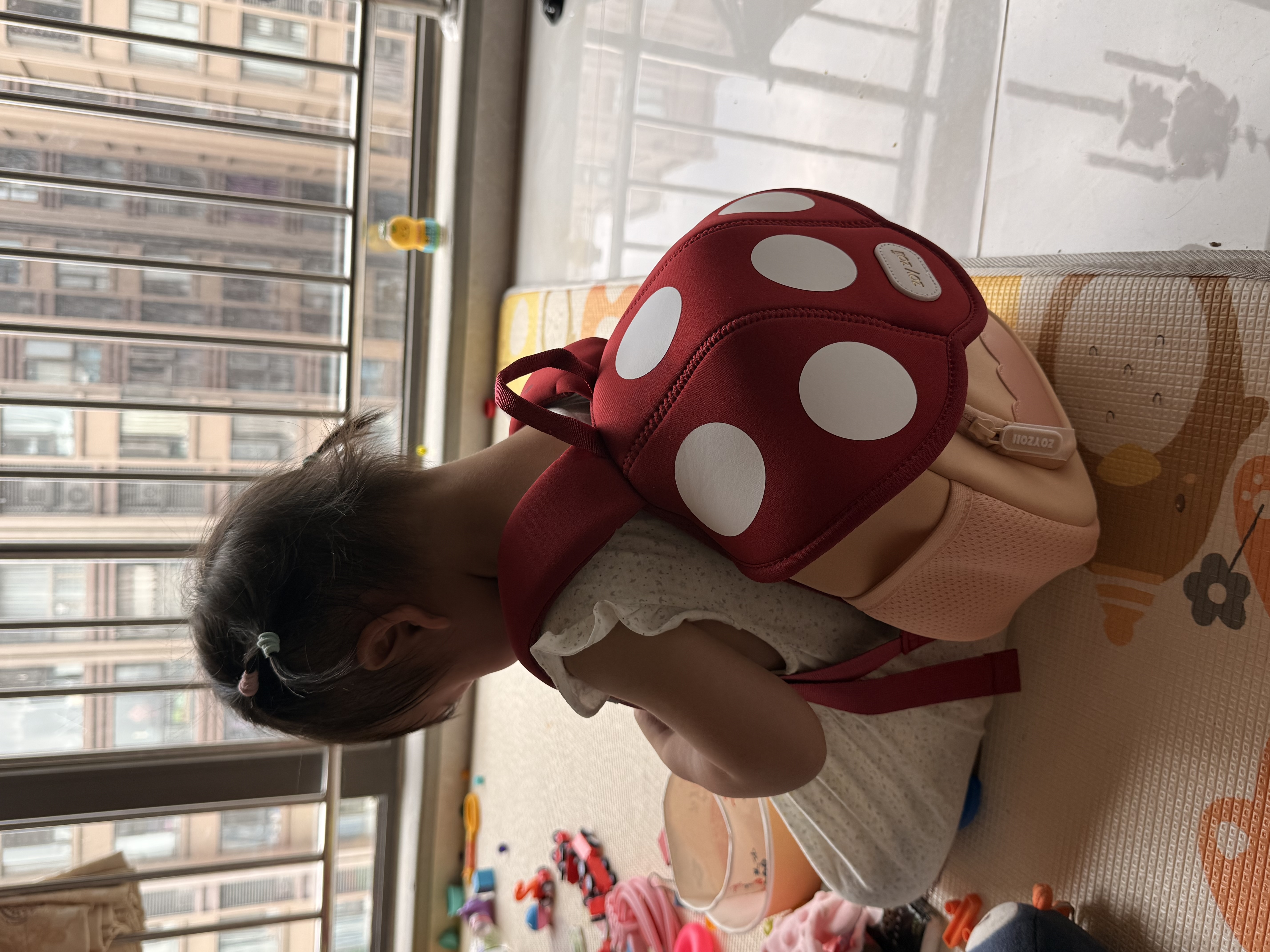 zoy zoii儿童书包幼儿园背包3-6岁女孩生日礼物户外出行轻便舒适双肩包 实拍图