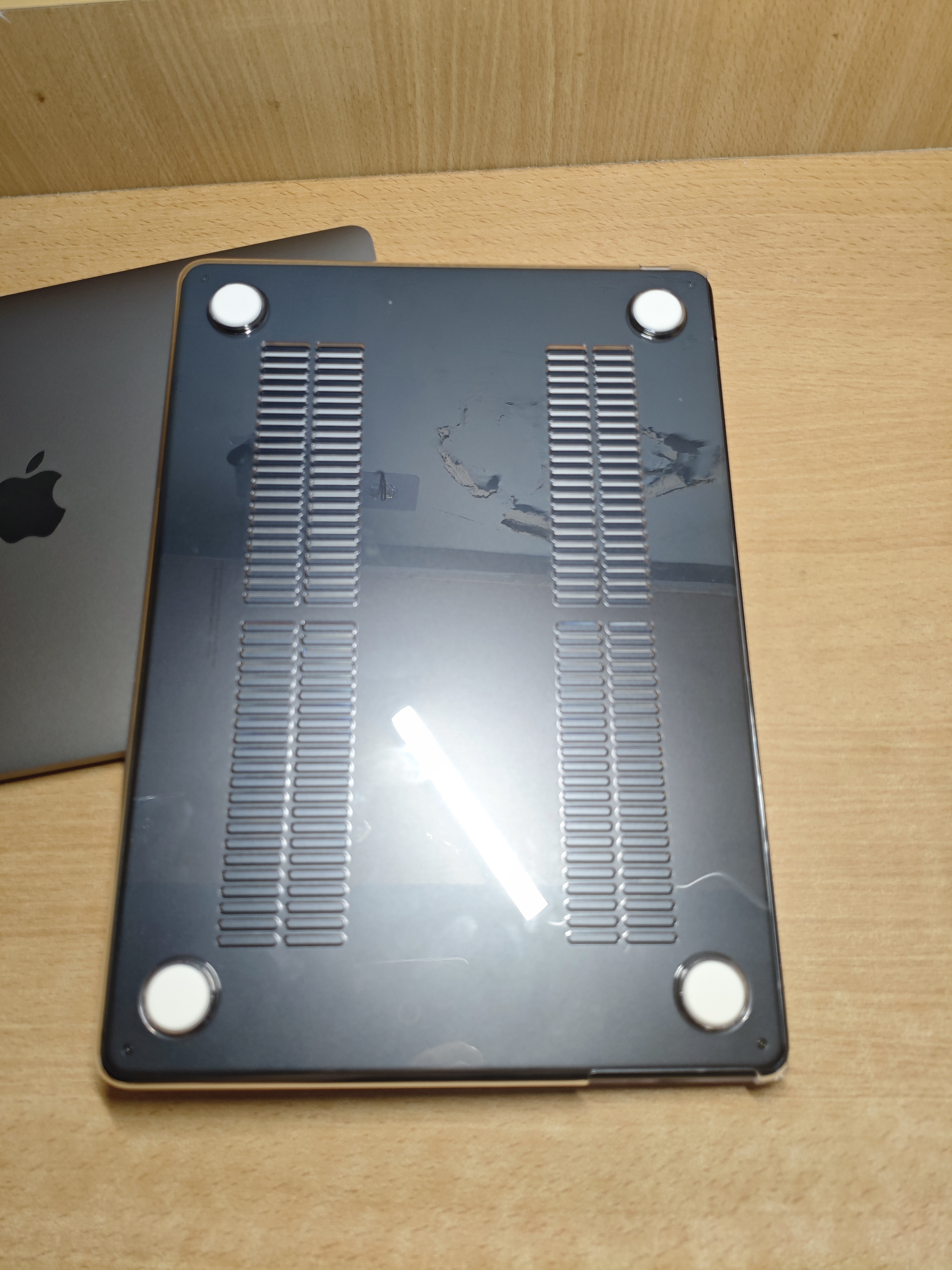 极川【5倍防护】苹果MacBook Air 13.6英寸M5/4/3/2保护壳2026/25/24款笔记本电脑保护套透薄外壳防刮 实拍图