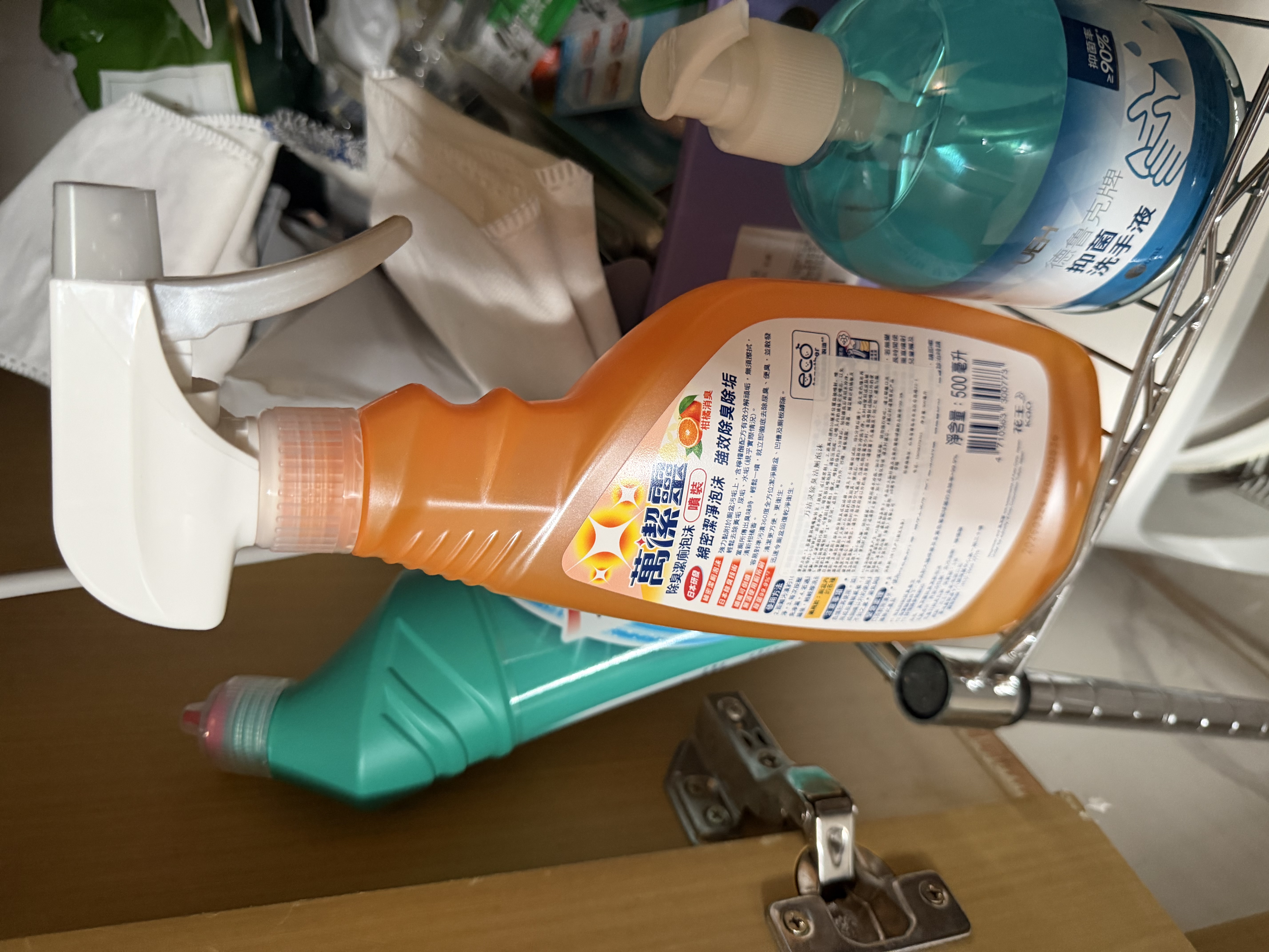 花王（KAO）原装进口马桶清洁剂万洁灵除臭洁厕泡沬喷装500ml【临期清仓】 实拍图