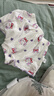 贝瑞加（Babyprints）宝宝内裤4条装女童平角短裤小女孩纯棉面包裤柔软打底裤 紫兔90 实拍图