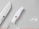 双立人（ZWILLING）Pollux波格斯厨房刀具菜刀家用多用刀中片刀切片切菜刀切肉刀厨房好物厨具2件套 实拍图