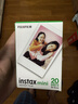 富士（FUJIFILM）【618抢先购】 instax 3英寸立拍立得相机mini迷你相纸 一次成像胶片胶卷 3寸双包+大容量相册*2【含20张白边相纸】 官方标配 实拍图