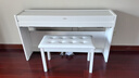 雅马哈（YAMAHA）电钢琴YDP S35立式专业88键重锤键翻盖数码电子钢琴 s35白色主机+官方标配+全套配件 实拍图