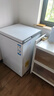 海尔（Haier）142L单温冰柜小型家用小冰柜冷冻藏转换冷柜小冰箱减霜一级能效PCM内胆W9D升级款 实拍图