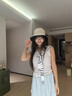 MINISO针织披肩夏季薄款外搭披肩办公室空调房肩颈防凉防吹搭肩蓝白条纹 实拍图