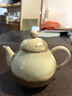 鹏山柴烧釉梨形壶陶瓷复古球孔过滤茶壶窑变单壶功夫茶具茶碗泡茶器 实拍图