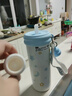 炊大皇保温杯316不锈钢高颜值女士儿童保冷吸管水杯600ml （星月甜闪） 实拍图