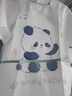 beedoll蓓兜儿童罩衣无袖宝宝吃饭围兜护衣反穿防溅衣夏天薄款 小熊+小兔 实拍图