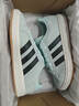 adidas「面包鞋」GRAND COURT BASE 00s休闲低帮板鞋男女阿迪达斯   薄荷绿/黑色/汉玉白   38 实拍图