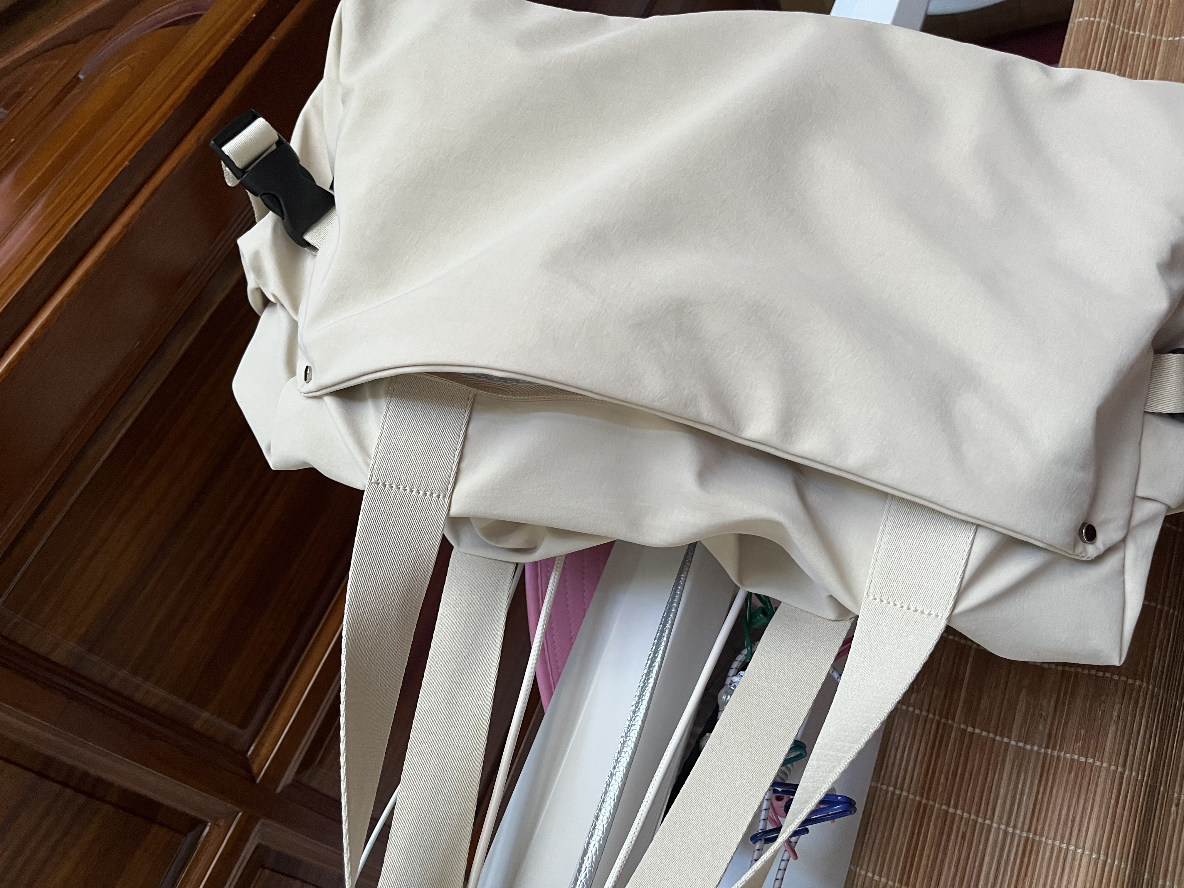 高尔夫（GOLF）旅行包女出差大容量行李袋运动健身包手提瑜伽包单肩斜挎独立鞋仓 实拍图