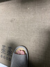 卡帝乐鳄鱼（CARTELO）亚麻棉布拖鞋男士新款春秋季居家用室内软底木地板办公室透气凉拖 实拍图