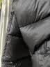 保姆鹅  【风墙】儿童羽绒服宝宝中长款护脸加厚外套保暖童装[NG2664] 炭黑 150 实拍图