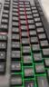联想（Lenovo）有线游戏键鼠套装PW41 发光七彩呼吸灯 金属面板 吃鸡电竞键盘鼠标套装男生 台式机笔记本 黑 实拍图