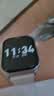 联想（Lenovo）智能手表 Watch Fit轻薄大屏血氧心率睡眠蓝牙通话健康监测穿戴运动手表手环 云石银 男女朋友礼物 实拍图