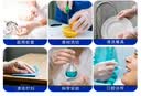 英科医疗一次性医用手套PVC防护手套 清洁洗碗家务食品级手套 大号L码 实拍图